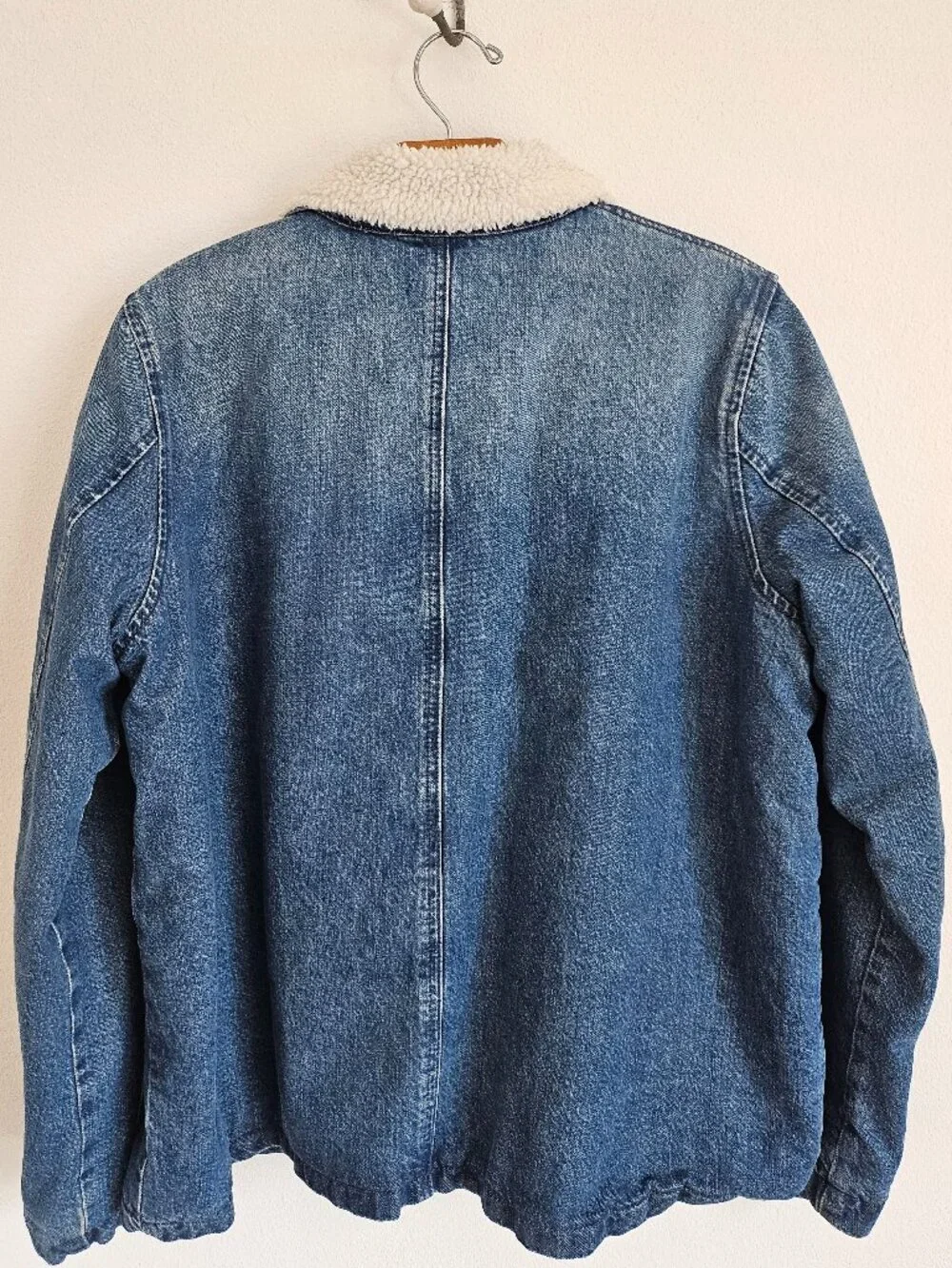 J.Crew Sherpa Lined Denim Jacket 